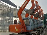 2008 Hitachi EX60-5 mini excavator, side view