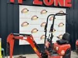2018 Kubota K008-3 mini excavator, side view