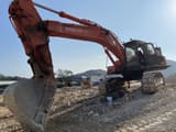 2010 Hitachi ZX470-3 crawler excavator, side profile view