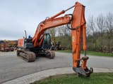 2008 Hitachi ZX210-3 crawler excavator, side profile view