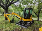 2022 Caterpillar 303.5ECR mini excavator, side view