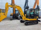 2022 Komatsu PC60-7 crawler excavator, side view
