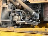2016 Komatsu PC130-7 crawler excavator engine compartment view