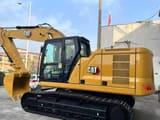 2025 Caterpillar 320GC crawler excavator, side profile view