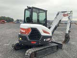 2023 Bobcat E50Z mini excavator, rear three-quarter view
