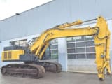 2016 Hitachi ZX490LCH-6 crawler excavator, side view