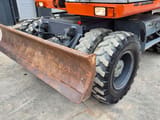 2005 Atlas 1605 wheel excavator dozer blade view