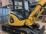 2020 Komatsu PC50MR mini excavator, rear three-quarter view