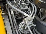 2025 Volvo EC380 crawler excavator hydraulic pump compartment view