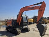 2024 Hitachi ZAXIS 70 mini excavator, side view