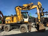 2006 Liebherr A314 Litronic wheel excavator, side view