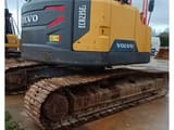 2019 Volvo ECR235EL crawler excavator rear view