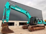 2018 Kobelco SK500LC-10 crawler excavator side view