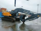 2026 Hyundai Robex 215L crawler excavator side view