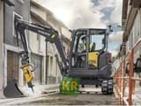 2026 Volvo ECR50F crawler excavator side view