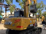 2021 Sany SY135C Pro crawler excavator rear three-quarter view