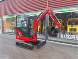 2025 Mole M20 mini excavator, side view