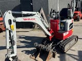 2023 Takeuchi TB210R mini excavator, side view