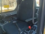 2025 Volvo EC55 mini excavator interior cab view