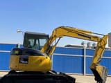 2023 Komatsu PC78US-6 mini excavator, side profile view