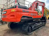 2024 Doosan DX340LCA crawler excavator rear view