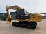 2020 Caterpillar 320D2L crawler excavator, side view