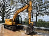 2023 JCB 140X LC crawler excavator, side view