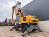 2015 Liebherr LH50 Material Handler, rear three-quarter view