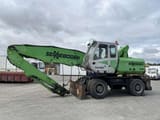 2010 Sennebogen 818 material handler, side view