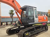 2021 Hitachi Zaxis 240 crawler excavator, front three-quarter view