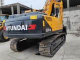 2015 Hyundai R220LC-9S crawler excavator rear three-quarter view