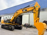 Caterpillar 336D2 crawler excavator, side view