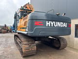 2019 Hyundai HX300L crawler excavator, rear three-quarter view