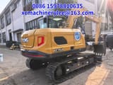 2025 XCMG XE75GA crawler excavator, rear three-quarter view