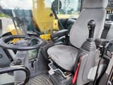 2018 Caterpillar M316F wheel excavator interior cab view