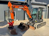 2022 Doosan DX50Z-7 mini excavator side view