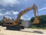 2021 Caterpillar 330CL crawler excavator, side profile view