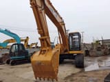 2012 Caterpillar 320B crawler excavator, front view