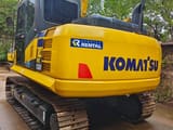 2024 Komatsu PC130 crawler excavator, rear three-quarter view
