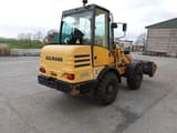 2005 Ahlmann AL 80 mini excavator, rear three-quarter view