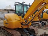 2023 Komatsu PC80MR-5 crawler excavator rear three-quarter view
