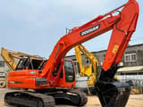 2018 Doosan DX225LC crawler excavator, side view