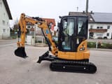 2019 Cat 303 E mini excavator side view