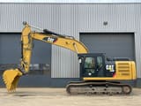 2017 Caterpillar 330F crawler excavator side view