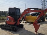 2023 Kubota U35 mini excavator, side profile view