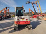 2019 Takeuchi TB250 mini excavator, rear view