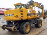 2008 Terex 1404 ZW wheel excavator, rear three-quarter view