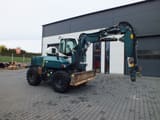 2015 Gallmac TG12 wheel excavator, side profile view
