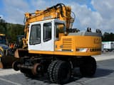 2002 Liebherr A900 ZW Litronic wheel excavator, rear three-quarter view