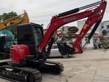 2018 Yanmar VIO40 mini excavator, side view